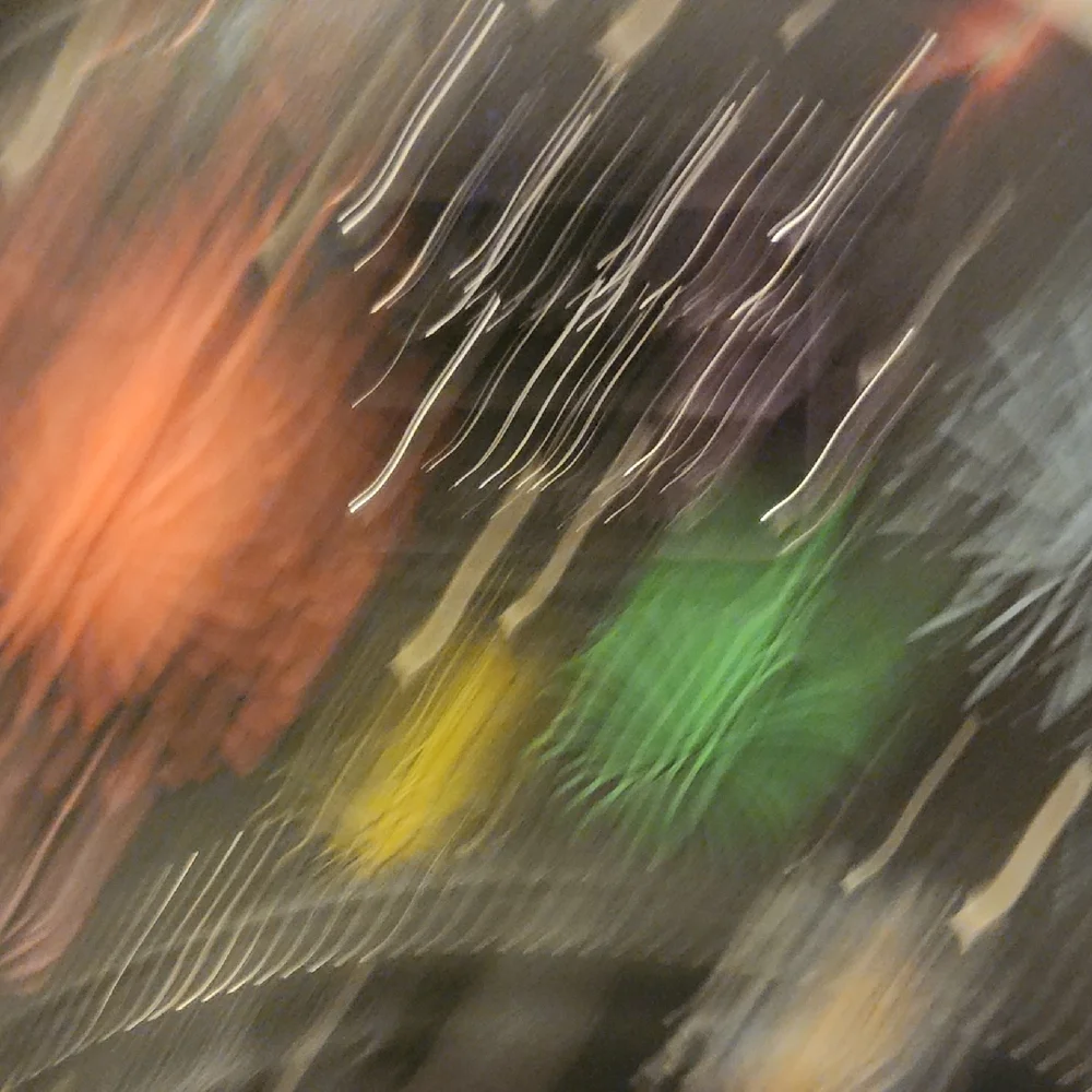 Loungefly Black Backpack with Colorful Fireworks - Picture 4 of 6